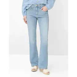 Brax Style MARY Five-Pocket-Jeans - Stylische Five-Pocket-Jeans mit trendigem Regular Bootcut und lässigem Fringe Saum. Der hochwertige Baumwollmix sorgt für ein angenehmes Tragegefühl und Bewegungsfreiheit – ein Must-have für jedes Outfit!