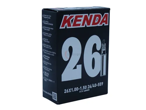 Fahrrad-Schlauch Kenda 26 Zoll 26-559/40-559 Sclaverand-Ventil 48mm