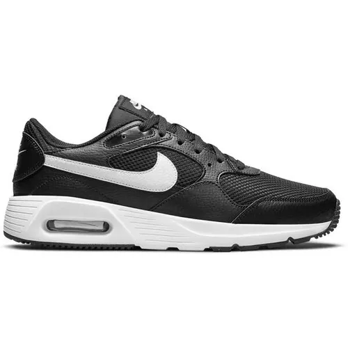 NIKE Herren Freizeitschuhe AIR MAX SC – Bequeme Sneaker mit sichtbarer Air-Dämpfung - Sneaker mit traditionellem Leichtathletik-Look und strapazierfähiger Materialmischung, perfekt für den Alltag und jedes Outfit.