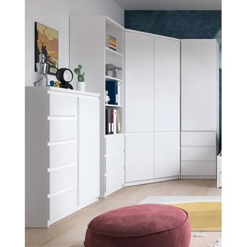 Lomadox Jugendzimmer Schrank Set 4-teilig