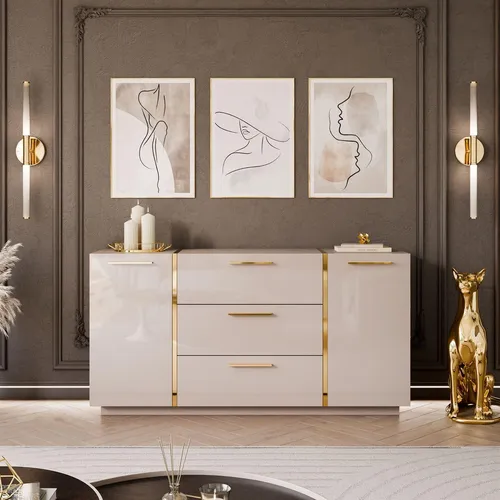 Buffets & Sideboards Gold von yourhouse24