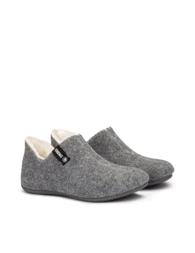 Verbenas YOI PICOS Hausschuh Grau von Verbenas