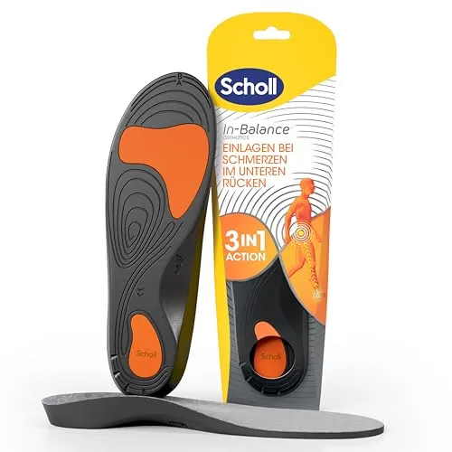 In-Balance Lower Back Schuheinlagen für die Fersen – Größe Medium