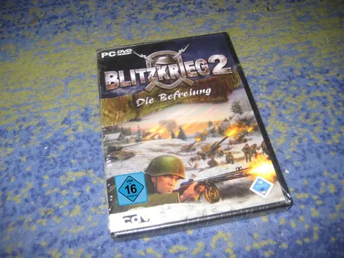BLITZKRIEG 2: DIE BEFREIUNG - PC Spiel - Strategie-Spiel von CDV, neu und verschweißt, für intensive Schlachten im Zweiten Weltkrieg, USK ab 16 Jahren.