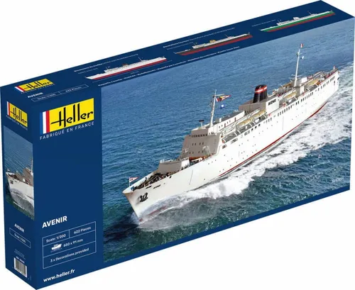 Heller 80625 - 1:200 Avenir Bausatz - Boote & Schiffe, detaillierter Modellbausatz für präzise Nachbildung und kreative Bauprojekte.