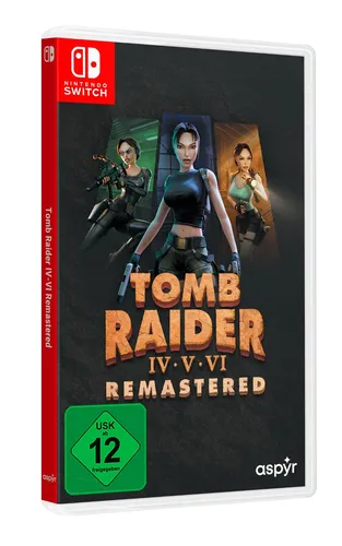 Tomb Raider 4-6 Remastered für Nintendo Switch - Neuware - Action & Abenteuer Spiel, erlebe die legendären Abenteuer von Lara Croft in neuem Glanz, erhältlich ab dem 23.10.25.