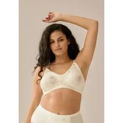 NATURANA BH Heritage Minimizer Soft Bra Floral Champagner D 80