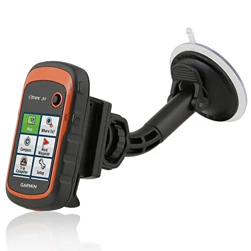 Wicked Chili Autohalterung für Garmin GPS - KFZ Halterung mit Vakuumsauger, Made in Germany, neig- und schwenkbar für optimale Sicht