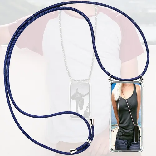 Schutzhülle Für Samsung Galaxy A70 A70s Kordel Band Handy Kette Tasche Hülle