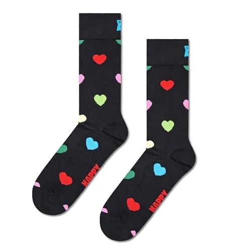 Happy Socks HEART SOCK (DE/NL/SE/PL, Numerisch, 41, 46, Regular, Regular, MEHRFARBIG)