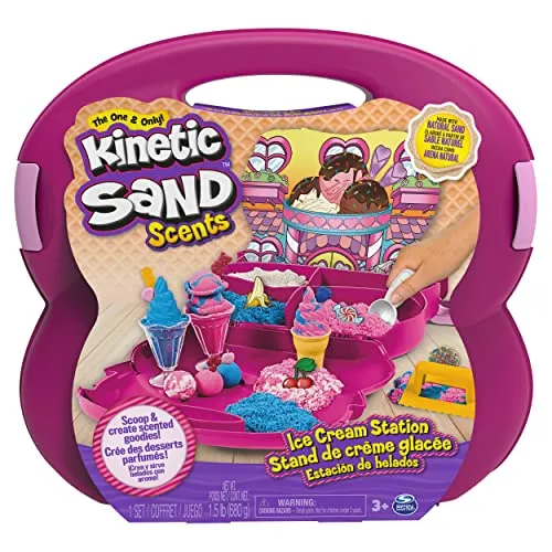 Kinetic Sand Scents Suitcase Eisdielen-Set