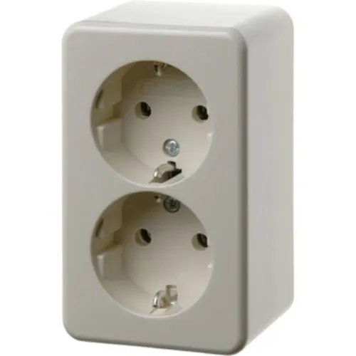 Berker AP-SSTD 2-FACH M.HOHLBODEN / BERKER 472140 WS 472140