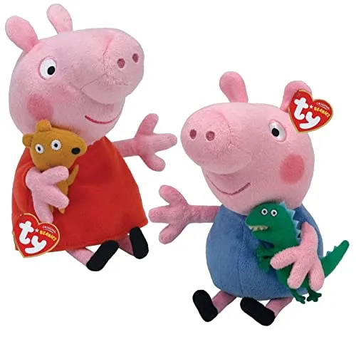 Ty Peppa Pig & George Pig 6 Inch Multipack von Ty