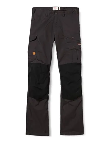 Fjällräven Barents Pro Winter Trousers Dark Grey/Black Men - Wanderhosen aus robustem Material, ideal für kalte Wetterbedingungen und Outdoor-Abenteuer.