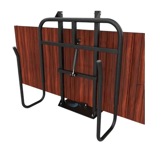 Spa-Abdeckungslifter für Outdoor-Whirlpools 200x60 cm - Praktischer Deckelheber für Whirlpools, aus robustem Edelstahl. Mit kompakten Maßen von 200 x 60 x 100 cm erleichtert er das Abdecken und Freilegen Ihres Whirlpools.