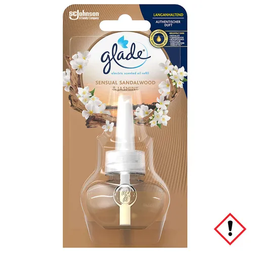 glade Duftstecker Sandalwood & Jasmine, 20 ml Nachfüllpackung
