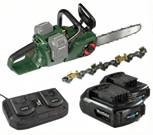 Akku-Kettensäge GMAK 36/40 Set mit 2x 18V Li-Ion Akkus