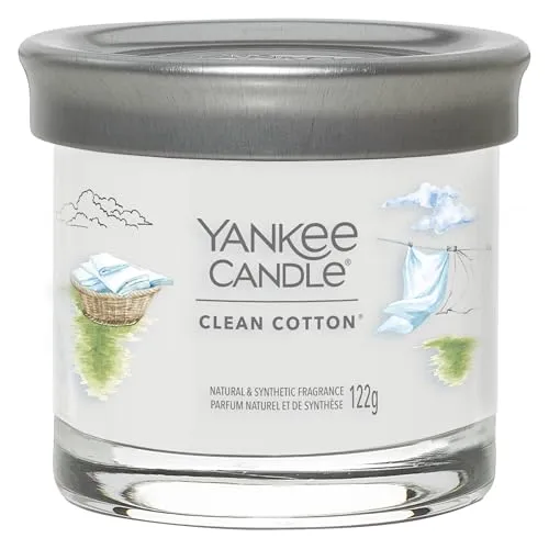Produktbild YANKEE CANDLE SIGNATURE SMALL TUMBLER CLEAN COTTON