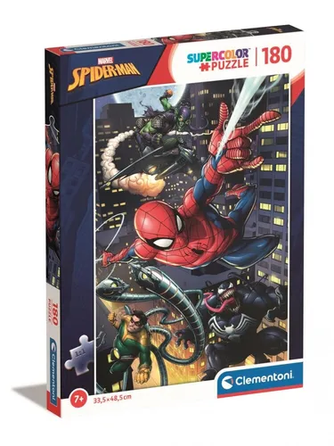 Puzzle 180 elementów Marvel Spider Man CLEMENTONI 29754 CLEMENTONI 8005125297825