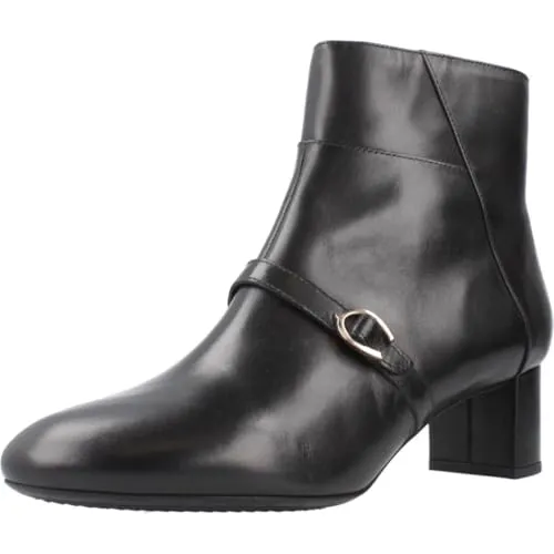 Geox Damen D PHEBY 50 A Ankle Boot, Black, 40 EU