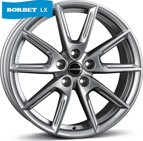 LX19 Alufelgen 8x19 5x114.3 ET50 MB72.5 in rot von BORBET