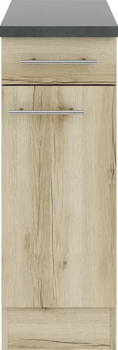 OPTIFIT Livorno290 Küchen-Unterschrank 30 cm Wildeiche