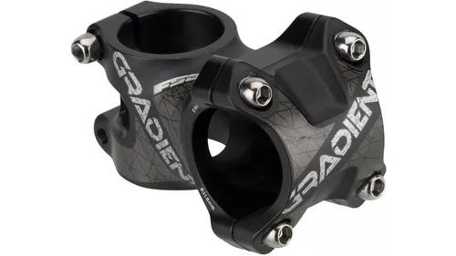 FSA Gradient Vorbau 45 mm Schwarz - Sonstiges Fahrradzubehör mit 3D geschmiedetem und CNC-gefrästem AL2014 für maximale Stabilität und geringes Gewicht – ideal für Trail- und Enduro-Fahrer.