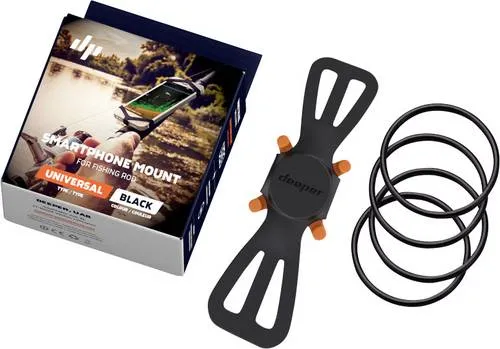 Deeper Smartphonehalterung Gürtelclip Schwarz