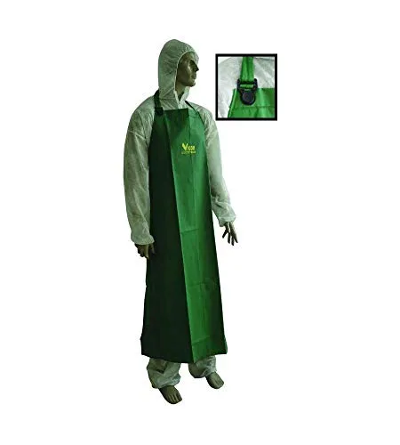 VIGOR - GREMBIULE P/GIARDINO VIGOR PVC PESANTE VERDE 90X130 CM - 22882