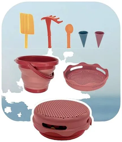 in 1 Falteimer rot 7 von VEDES