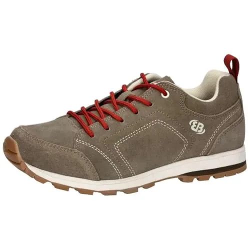 Brütting Damen Mount Rogers Traillaufschuhe, beige, 45 EU - Wanderschuhe mit robustem Nylon-Obermaterial, ideal für Trails und Outdoor-Aktivitäten, bieten Komfort und Halt auf unebenem Gelände.