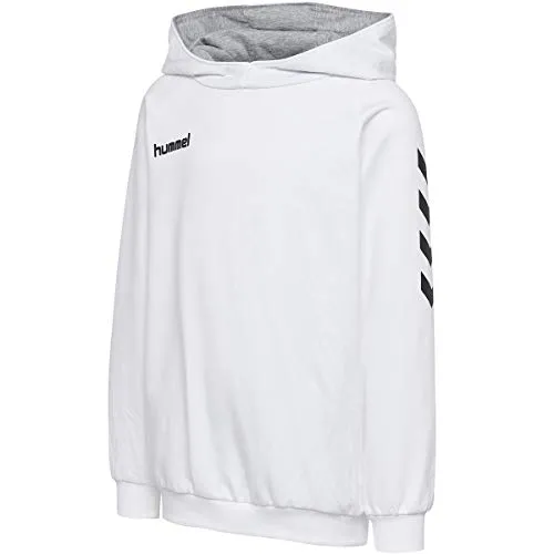 HUMMEL HMLGO Kids Cotton Hoodie - Funktionsjacke für Kinder, aus weichem Baumwollmaterial, ideal für Sport und Freizeit, mit hohem Kragen und Kordelzug für zusätzlichen Komfort.