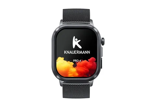 PRO 4 (2026) – Stilvolle Smartwatch in Schwarz - Schwarz