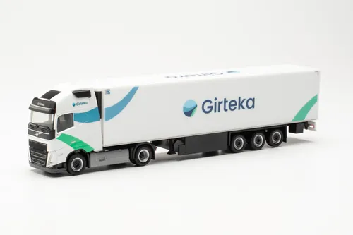 Herpa 316460 Volvo FH Gl.XL 2020 Kühlkoffer-SZ Girteka Litauen 1:87 NEU LKW