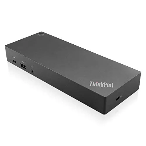 Lenovo 40AF0135UK USB-C Docking Station - Weiteres Notebook-Zubehör, steigert die Leistung von Lenovo Notebooks mit Dual UHD 4K Display und 10 Gbit/s Datenübertragung, ideal für effizientes Arbeiten.