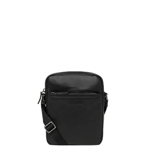 Lancaster Homme Soft Vintage Umhängetasche schwarz