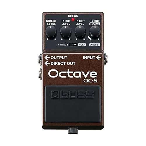 Boss OC-5 B-Stock: Octave Bodeneffektgerät für E-Gitarre von BOSS