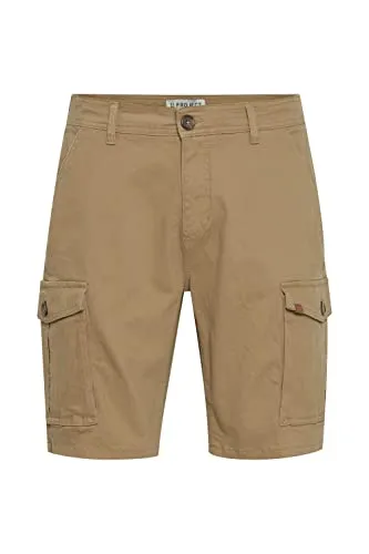 Project PRGallermo Herren Cargo Shorts Bermuda Kurze Hose mit Stretch Regular Fit, Größe:M, Farbe:Sand (171022) 11