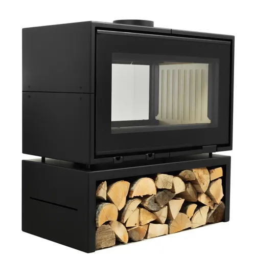 Produktbild EEK A Durchblick-Kaminofen Tunnel 90