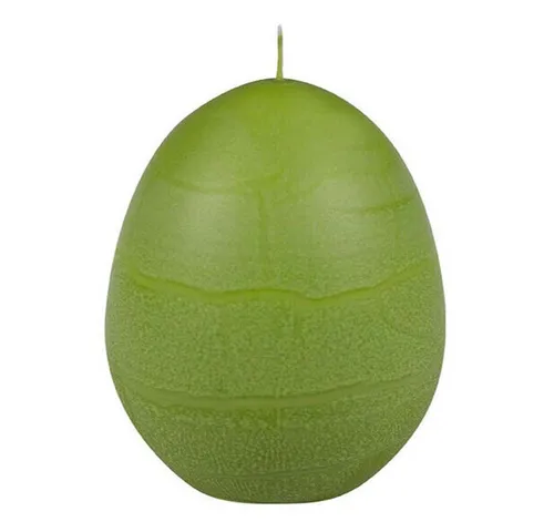 Kerzenfarm Hahn Formkerze Eierkerze - Apfelgrün 140x100mm von Kerzenfarm Hahn