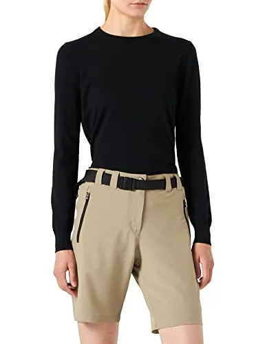 CMP Damen Bermuda Seil D34 - Damen Outdoor Shorts mit UV-Schutz, 4-Wege-Stretch und schnelltrocknendem Material, ideal für aktive Freizeitgestaltungen.