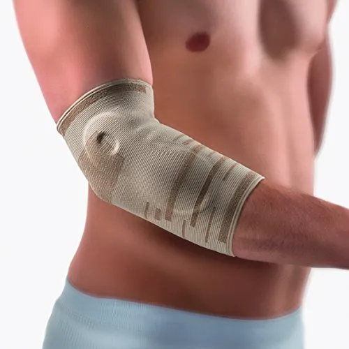 bort 220200 large haut activemed Ellenbogenbandage rechts und links tragbar, large, beige