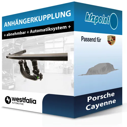 Westfalia Abnehmbare Anhängerkupplung für Porsche Cayenne (12.2017-heute)