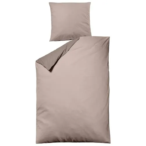 sleepling Satin Wendebettbezug – Glänzende Bettwäsche für Stilbewusste - Erlebe den luxuriösen Komfort unserer satinartigen Bettwäsche aus 100% Baumwolle. Atmungsaktiv und pflegeleicht, sorgt sie für ein angenehmes Schlafklima – ideal für warme Nächte und ganzjährig nutzbar.