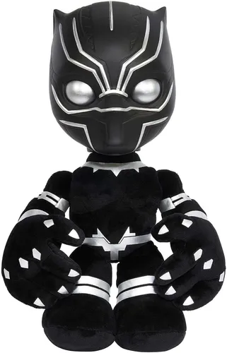 Marvel Avengers HJM24 - Black Panther ca.28 cm Plüschfigur mit Licht u. Sound