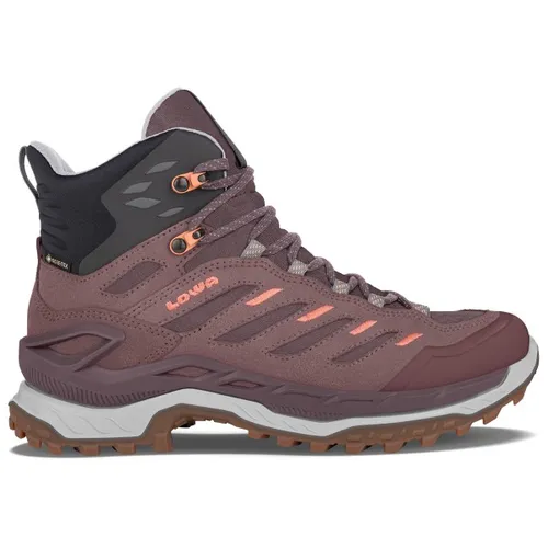 Lowa Innovo GTX Mid Ws altrosa/rose (5103) 36,5 - Wanderschuhe für Damen mit GORE-TEX Membran, garantierter Wetterschutz und hervorragender Passform für mittelbreite Füße - ideal für Trekking und Fitnessaktivitäten.