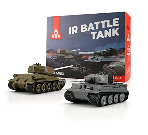 World of Tanks 1/30 RC Tiger I + T-34/85 IR von Torro