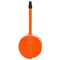 Tubo-Schlauch CX/Gravel 700c – 60-mm-Ventil – Orange - Fahrradschläuche, ultra-leicht mit nur 61g und doppelt robust für Straße und Gelände, ideal für Cross- und Gravel-Bikes.