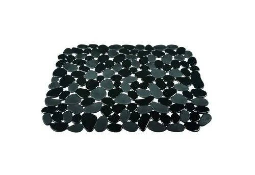 Sanixa Edelstahlspüle Spülbecken-Schutz Schutz vor Kratzern Schutzmatte Spülmatte, rechteckig, (Kratzschutz schwarz), Spülbecken-Einlage schwarz Kunststoff Eckig 40 x 30 cm Abtropfmatte