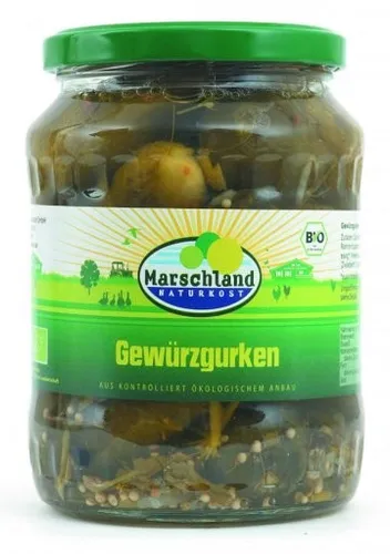 Gewürzgurken 720ml | MARSCHLAND